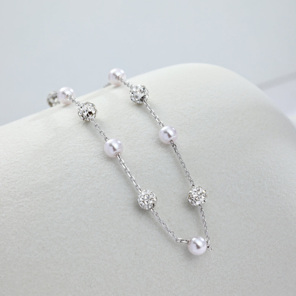 The Celeste Pearl Bracelet