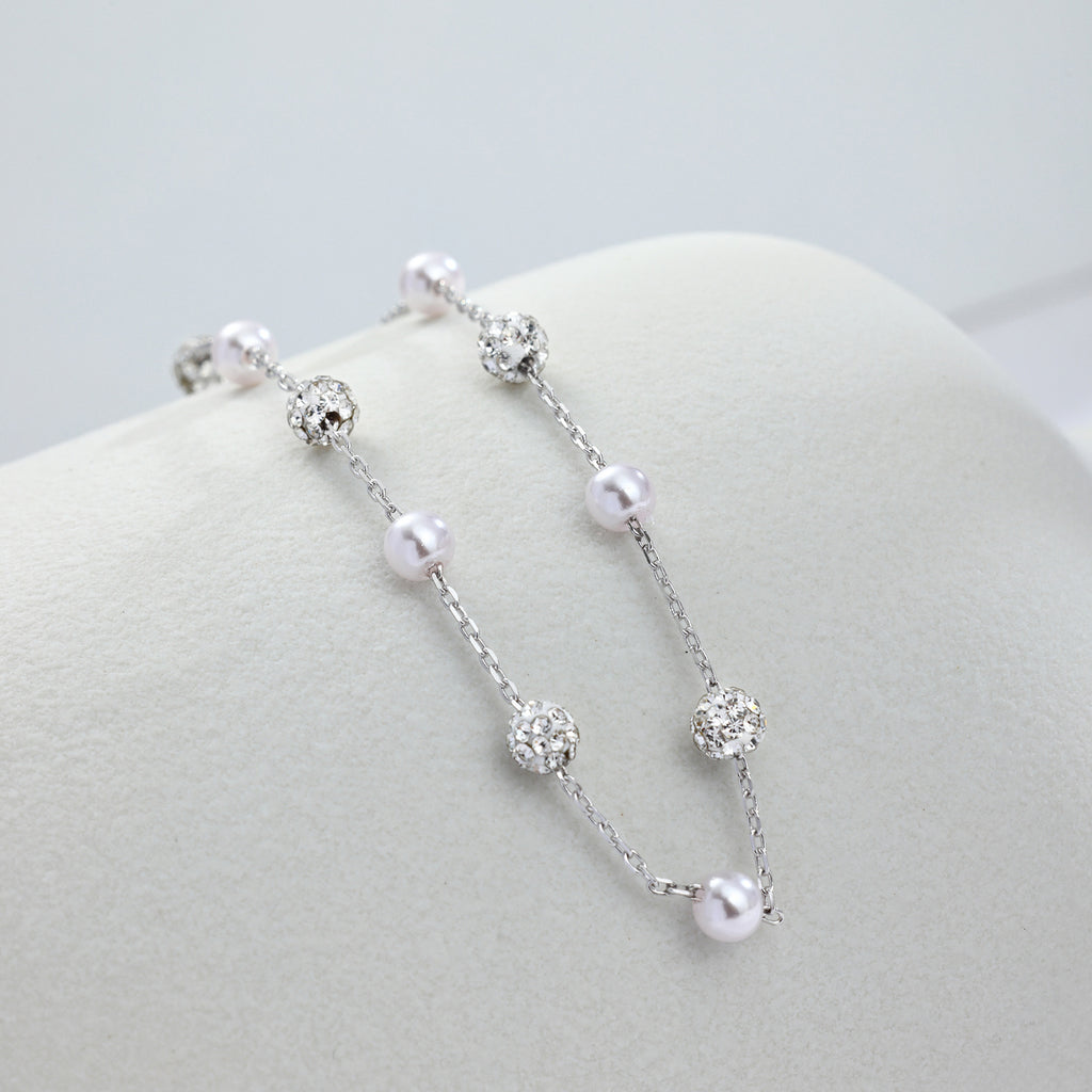 The Celeste Pearl Bracelet