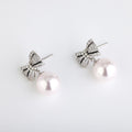The Bow Pearl Earrings